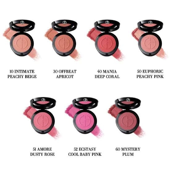 Giorgio Armani
Luminous Silk Glow Blush - Powder Blush for Natural Color and Glow