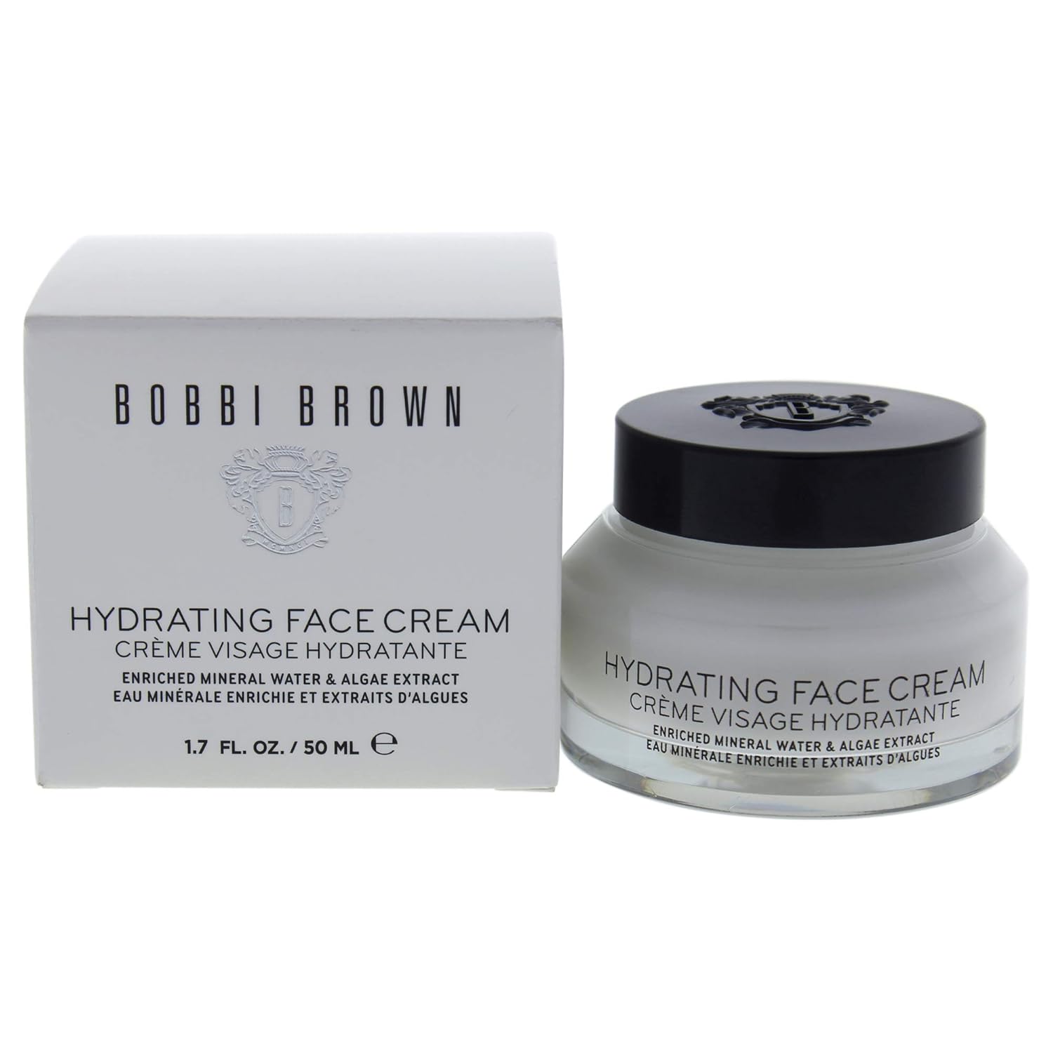 Bobbi Brown Hydrating Face Cream 50ml jar and box, luxury moisturizing skincare product
