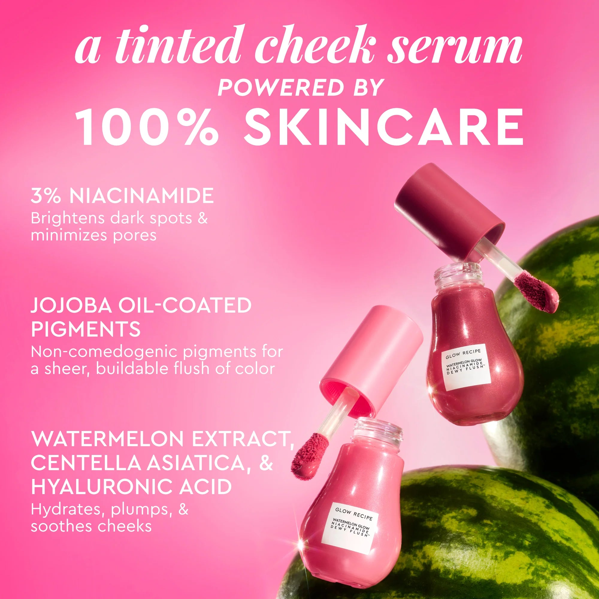 Glow Recipe Watermelon Glow Niacinamide Dewy Flush-12ML
