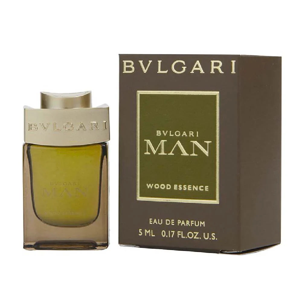 Bvlgari Man Wood Essence  EAU DE Miniature Perfume For Men-5ML