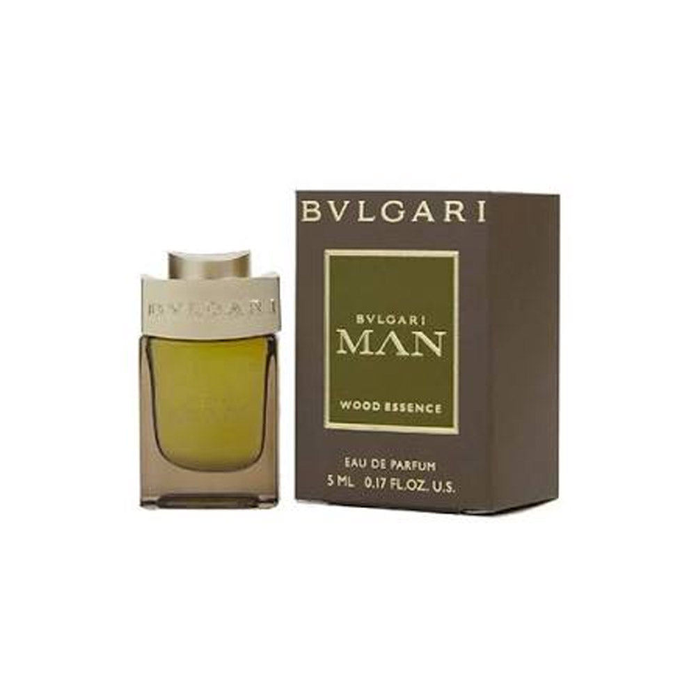 Bvlgari Man Wood Essence  EAU DE Miniature Perfume For Men-5ML