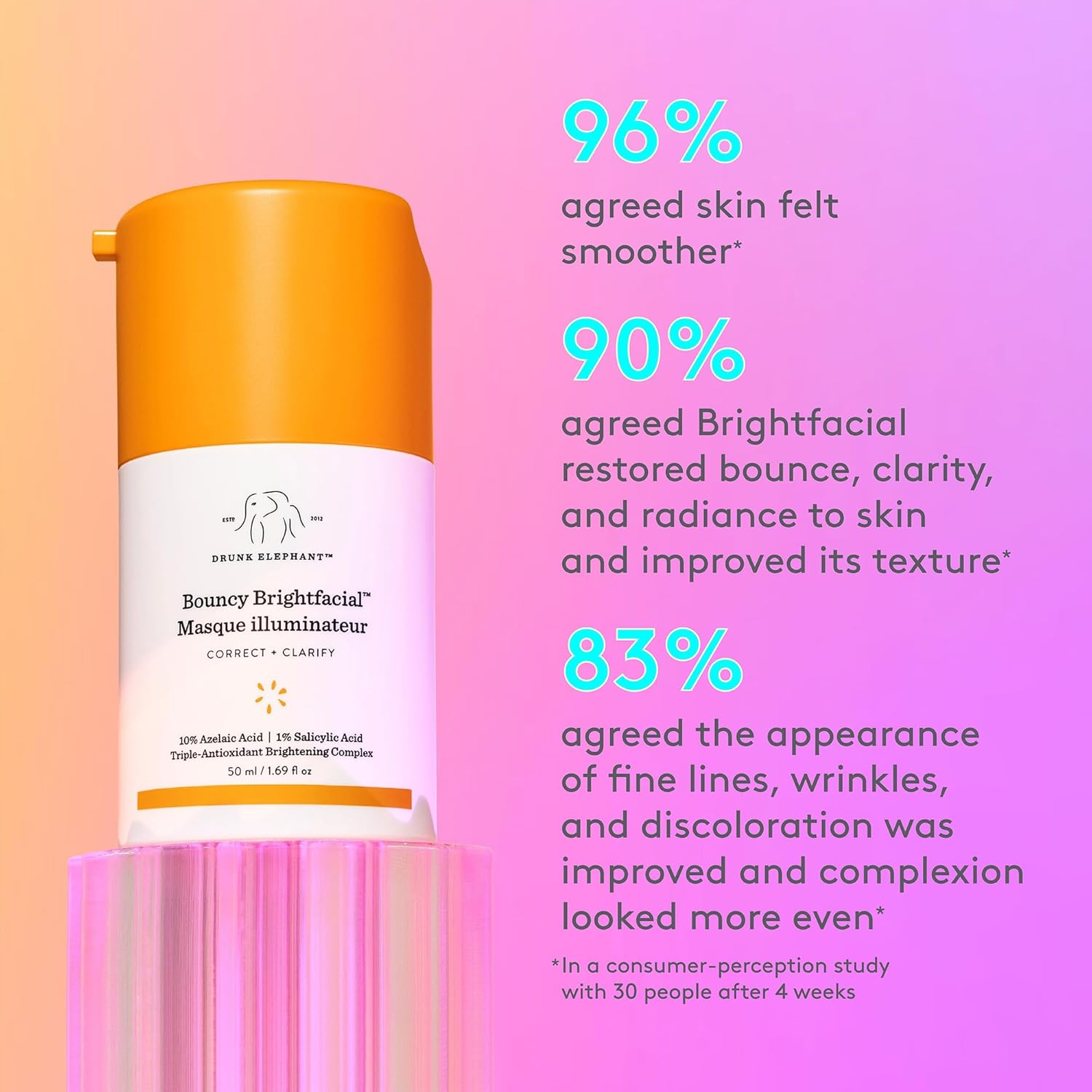 Drunk Elephant Bouncy Brightfacial