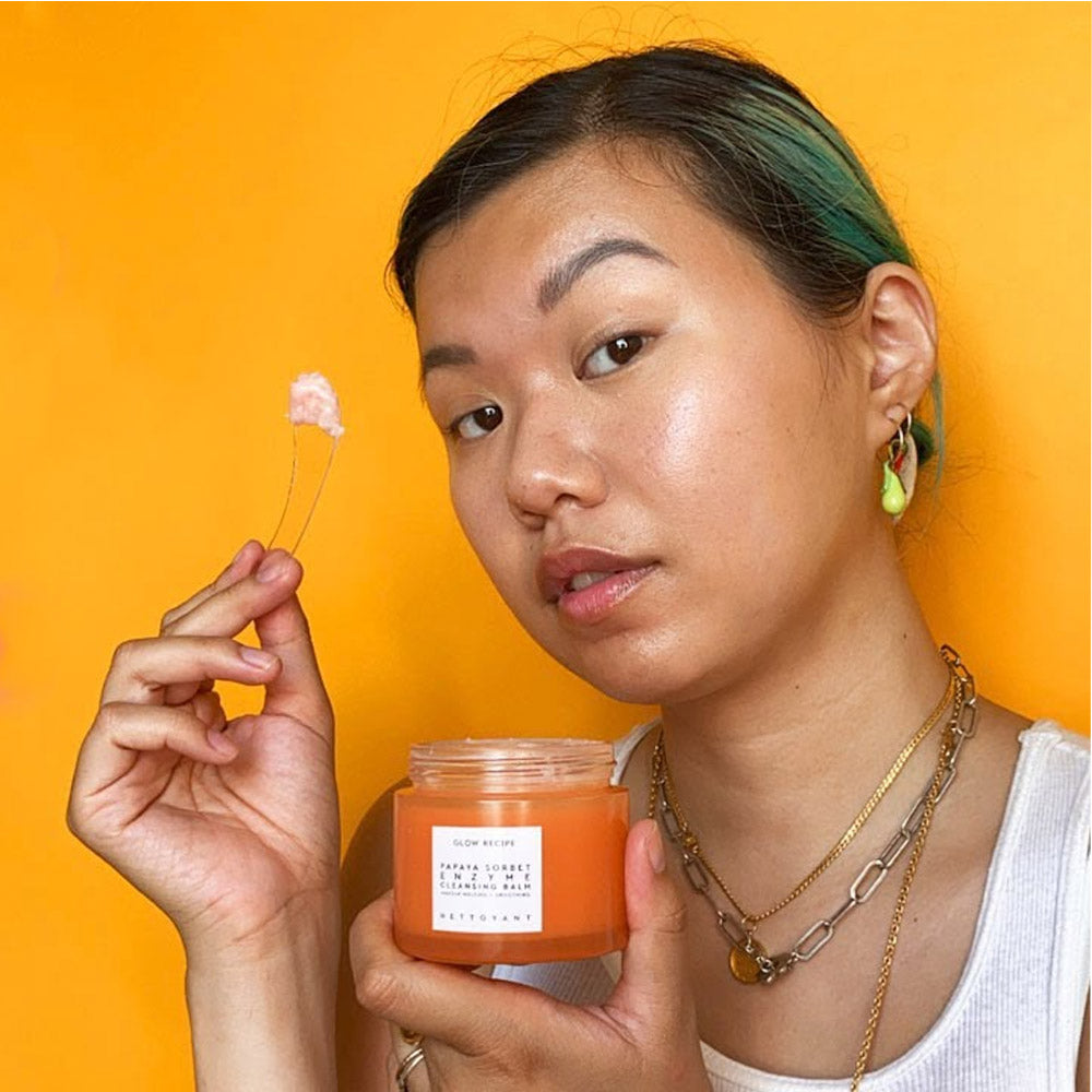 Glow recipe Papaya Sorbet Enzyme Cleansing Balm-100 ML