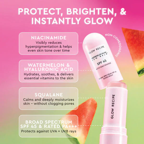 Glow recipe watermelon dew balm SPF 45
