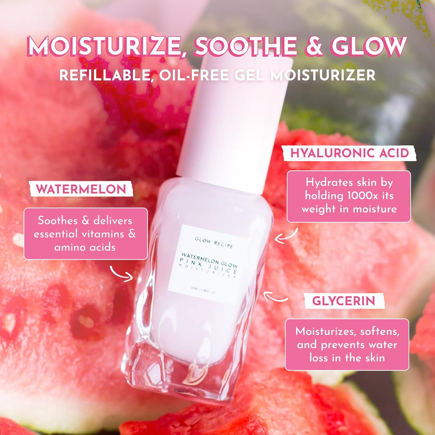 Glow Recipe Water Melon Pink Juice moisturizer 25 ml