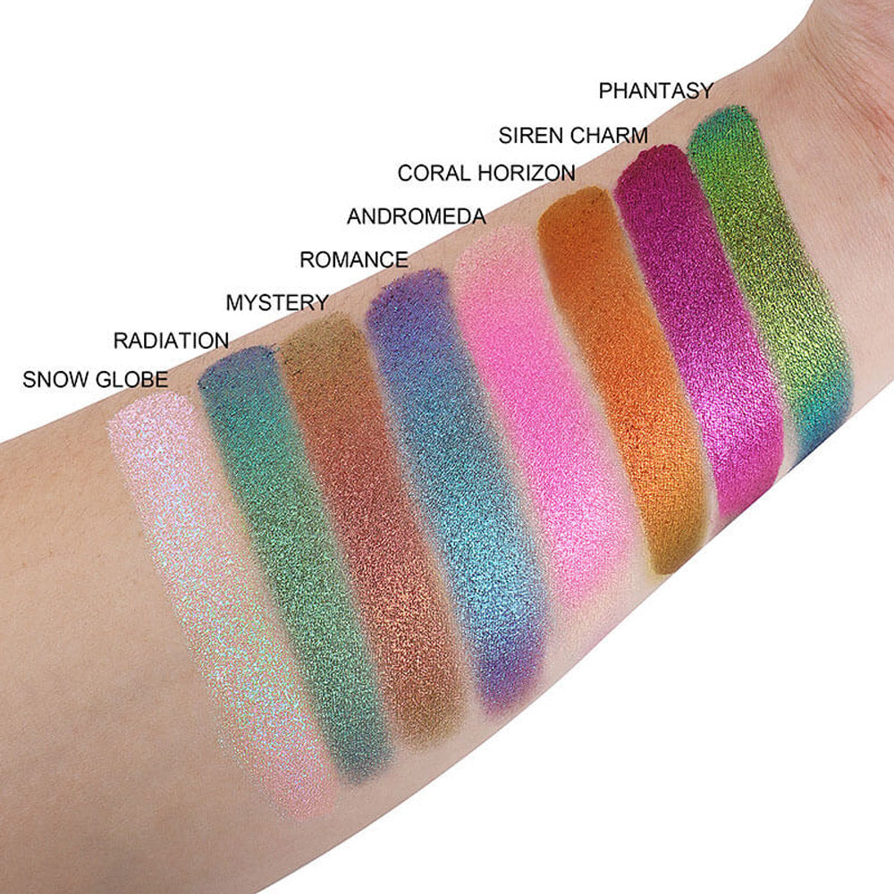 IMAGIC Eight-color Chameleon Duo Chrome Eye shadow Palette EY-359