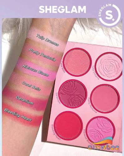 Sheglam Floral Flush Blush Palette - Blushing Bouquet