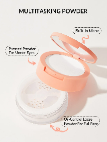SHEGLAM INSTA-READY FACE & UNDER EYE SETTING POWDER DUO