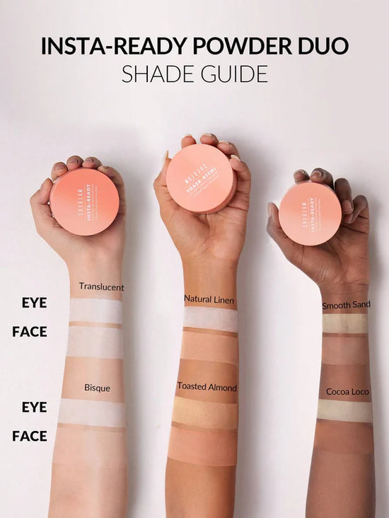 SHEGLAM INSTA-READY FACE & UNDER EYE SETTING POWDER DUO
