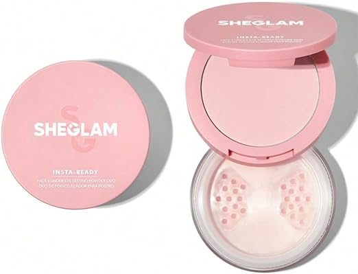 SHEGLAM INSTA-READY FACE & UNDER EYE SETTING POWDER DUO
