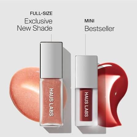 Haus Labs PhD Hybrid Innovation Plumping Lip Glaze Duo