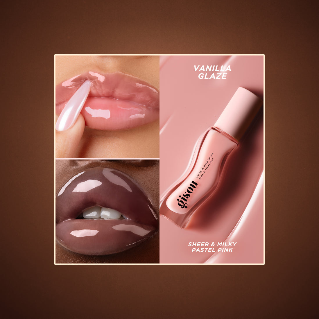 Gisou Lip Oil 8 ML Honey Gold
