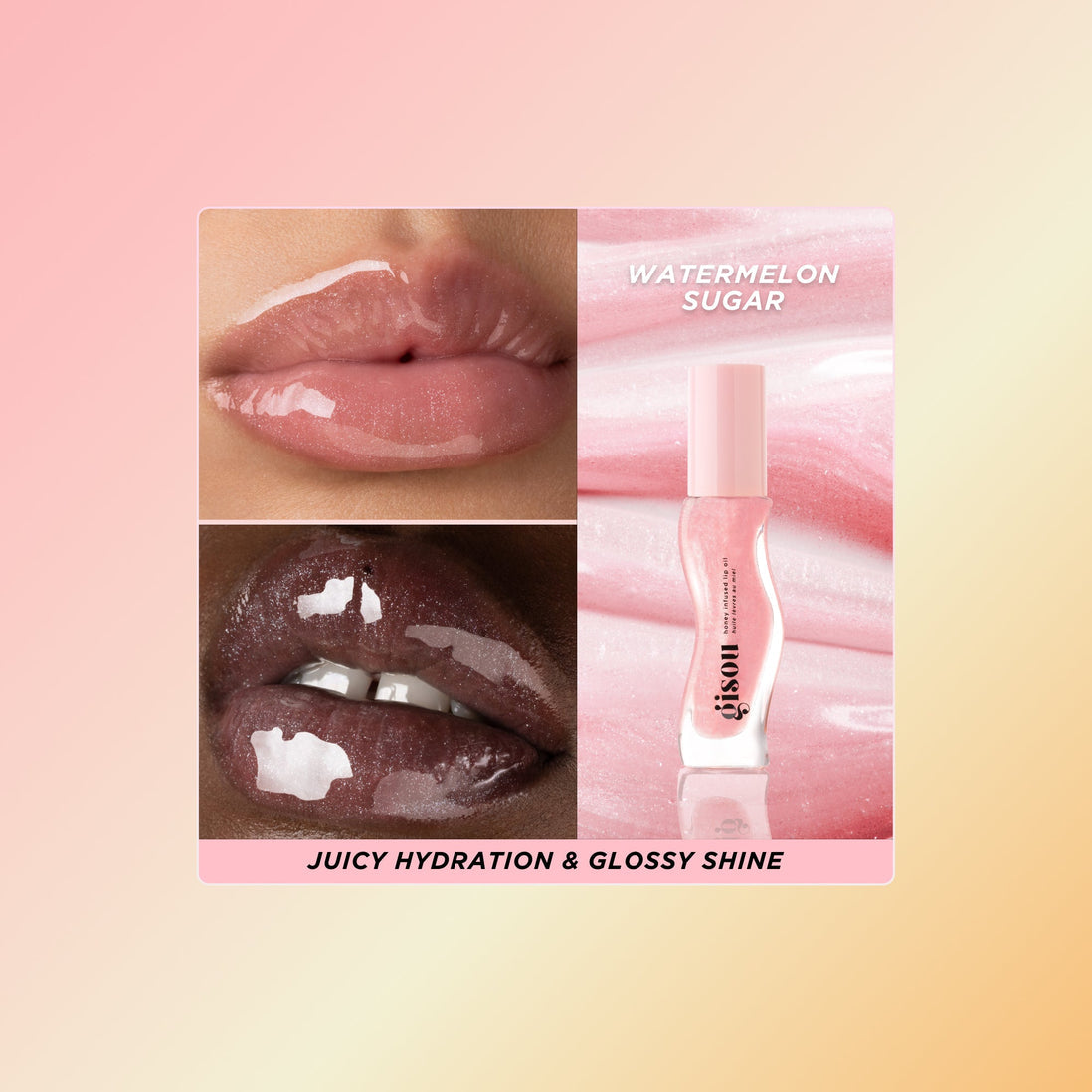 Gisou Lip Oil 8 ML Honey Gold