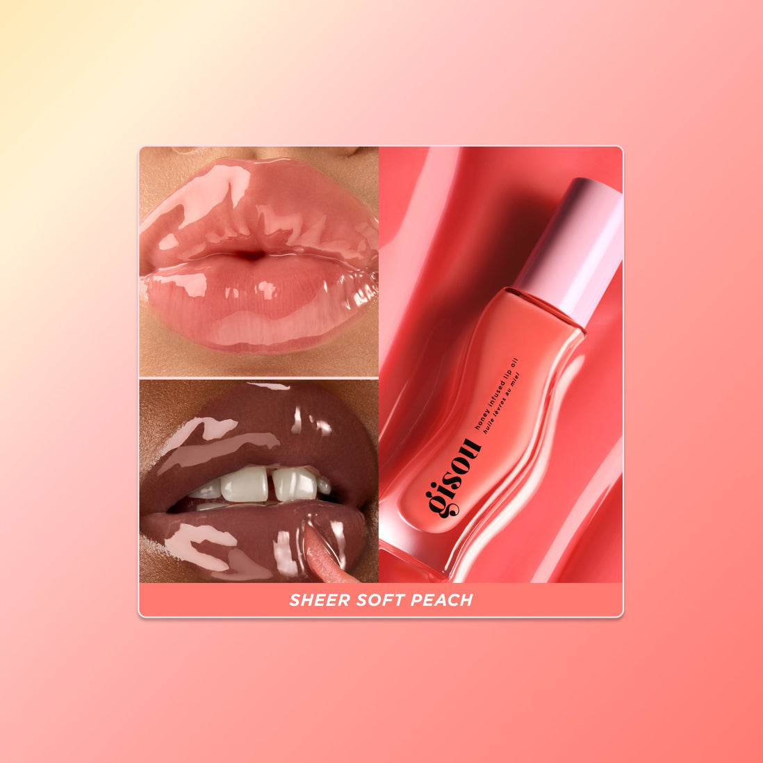 Gisou Lip Oil 8 ML Honey Gold