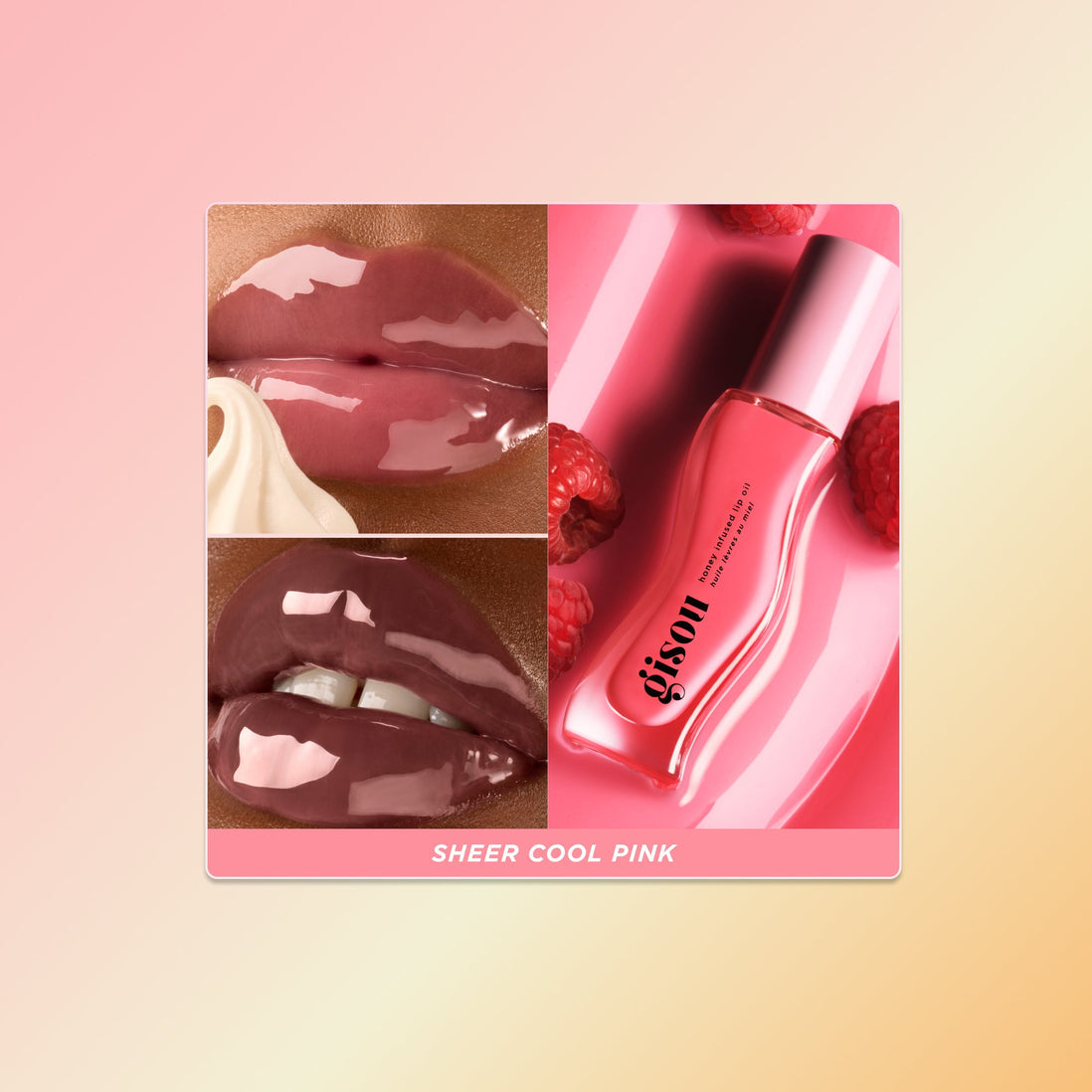 Gisou Lip Oil 8 ML Honey Gold