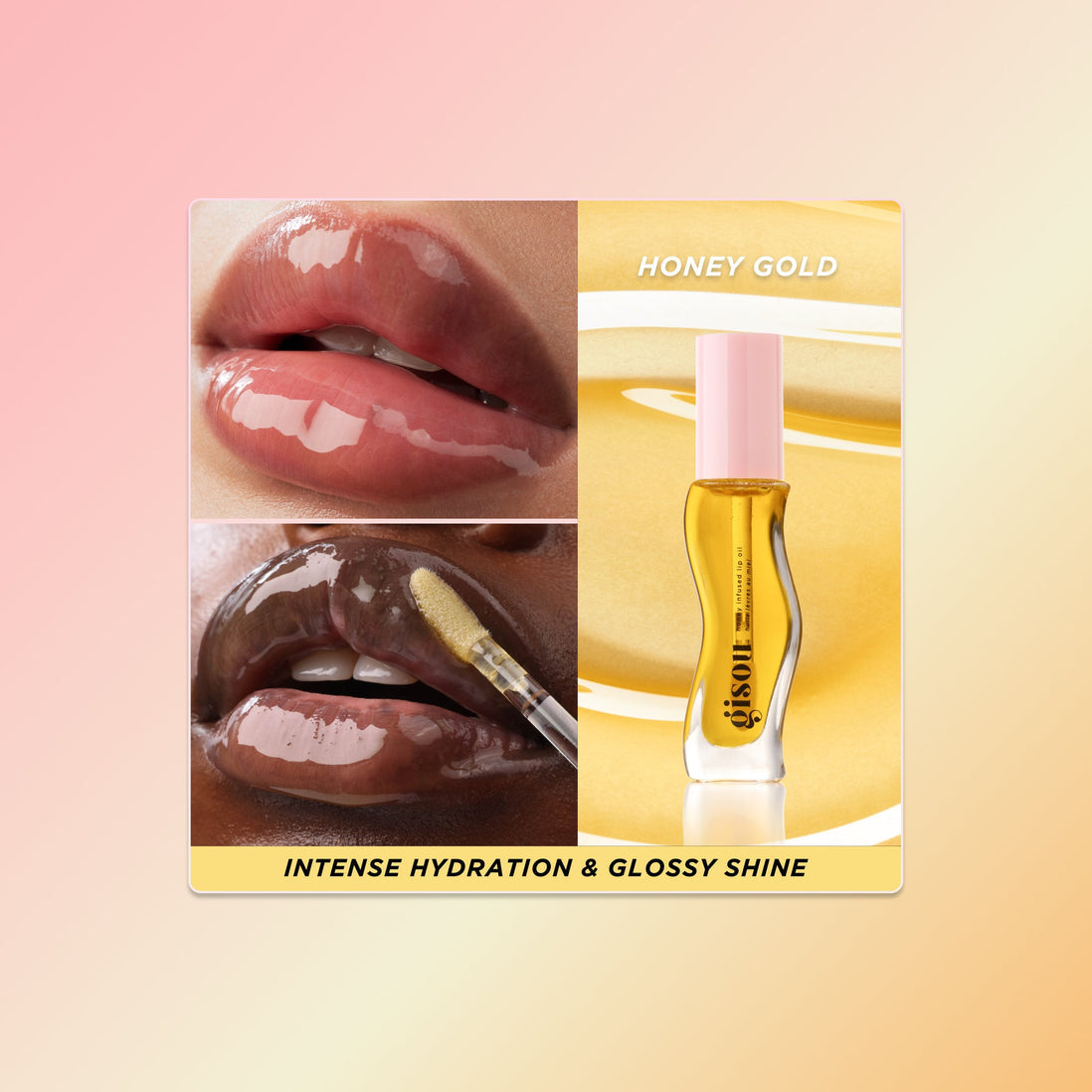 Gisou Lip Oil 8 ML Honey Gold