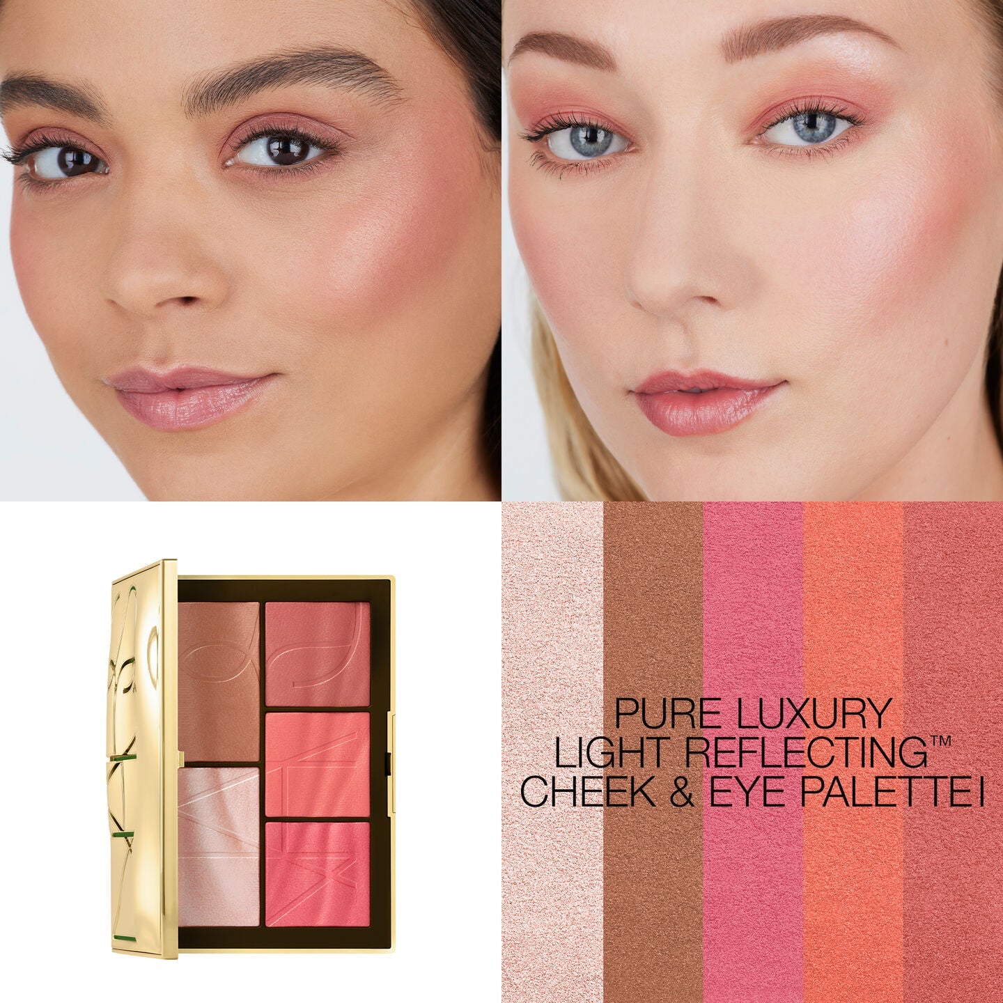 NARS PURE LUXURY LIGHT REFLECTING™ CHEEK & EYE PALETTE