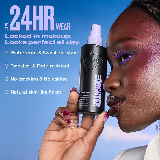 Urban Decay 
All Nighter Waterproof Natural Finish Setting Spray with 24HR Wear