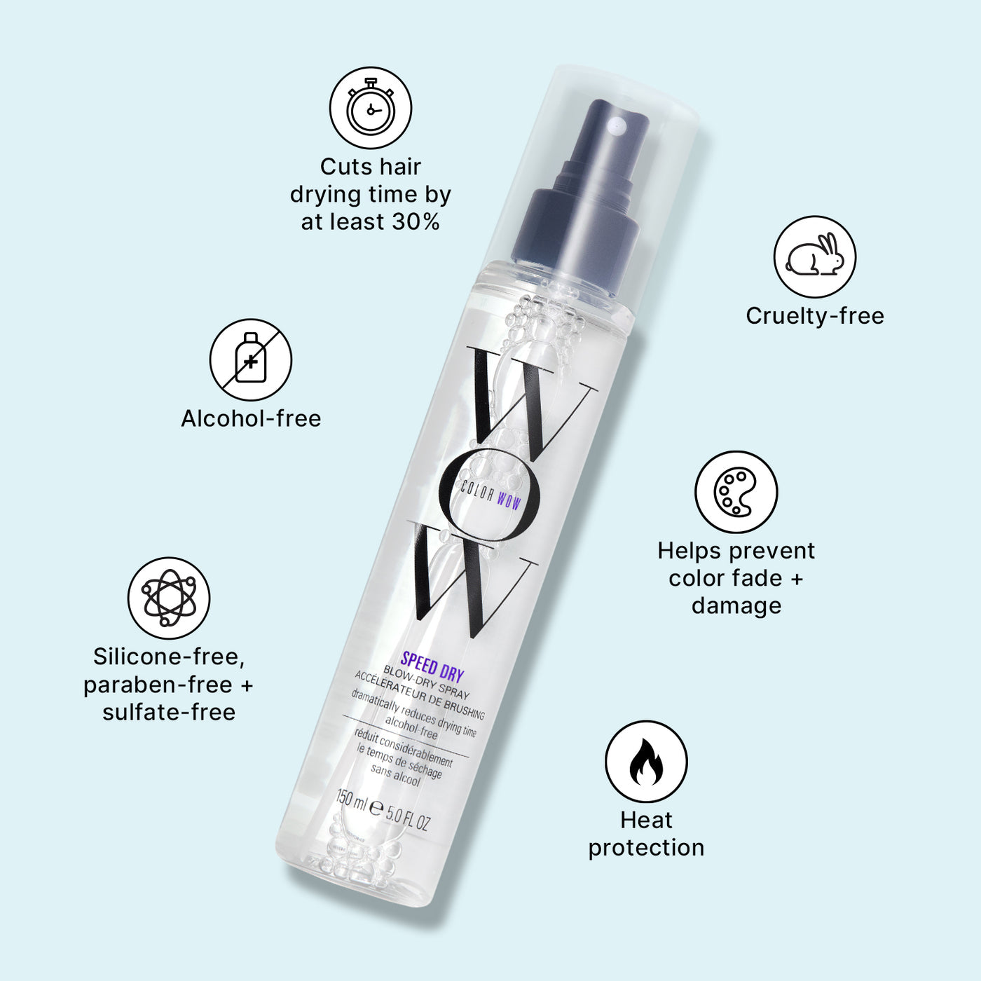 COLOR WOW Speed Dry Blow-Dry Spray