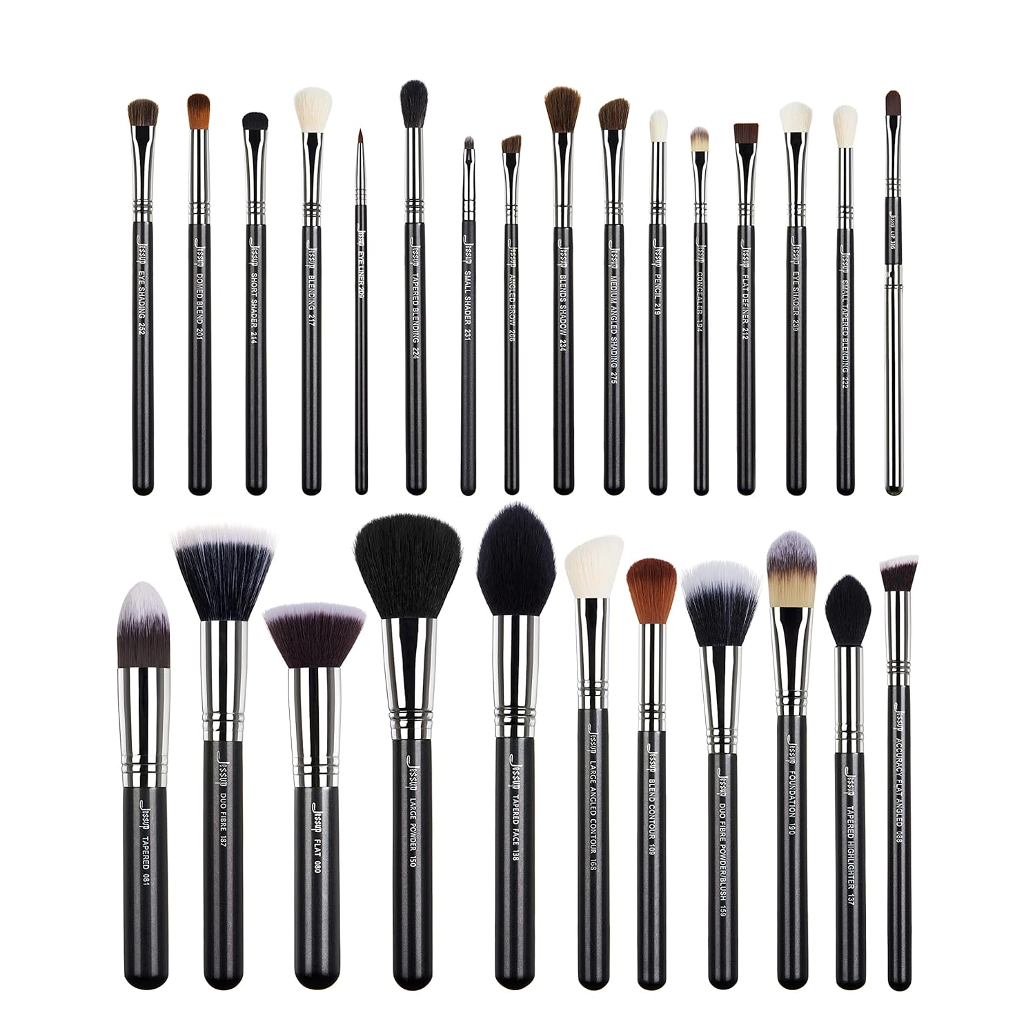 Jessup Makeup Brushes T-133 Set Professional 27 pcs