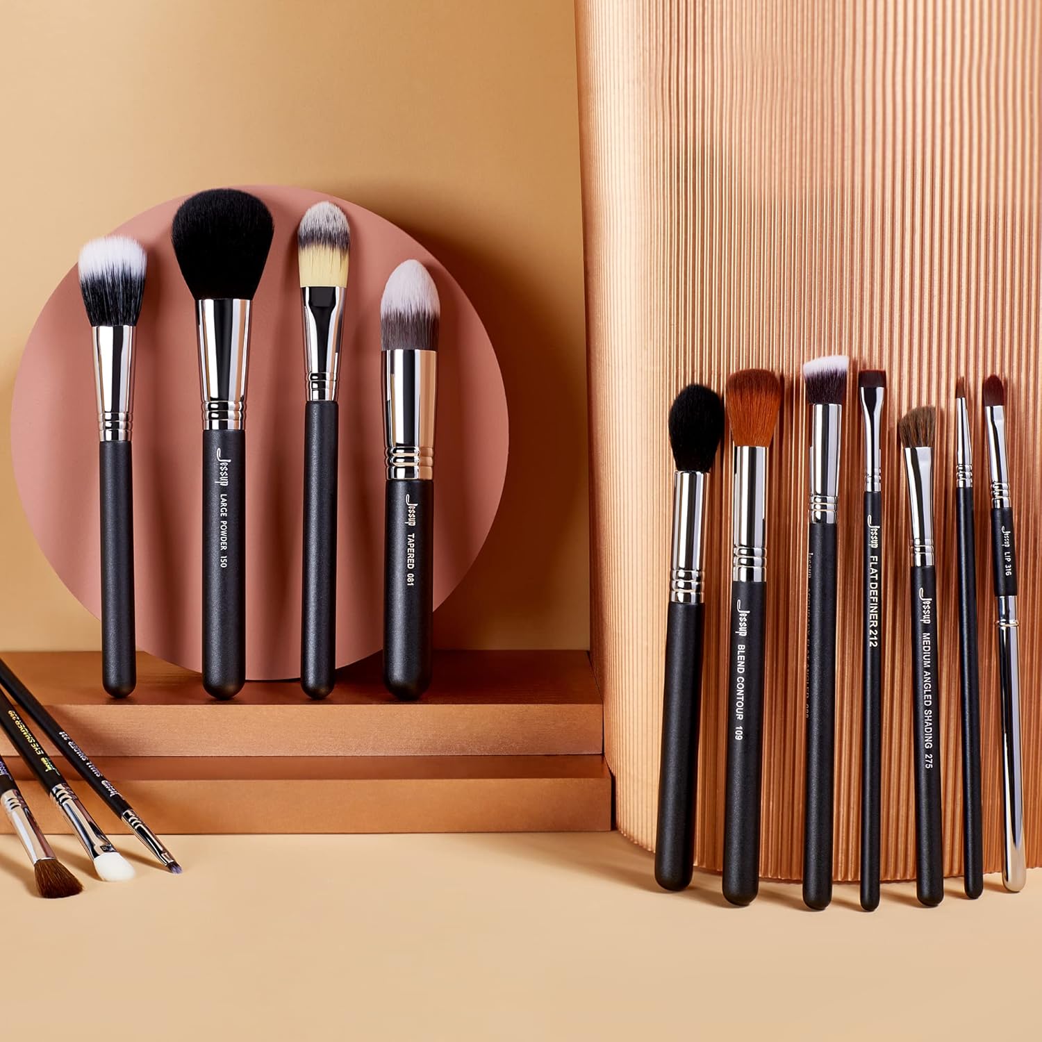 Jessup Makeup Brushes T-133 Set Professional 27 pcs