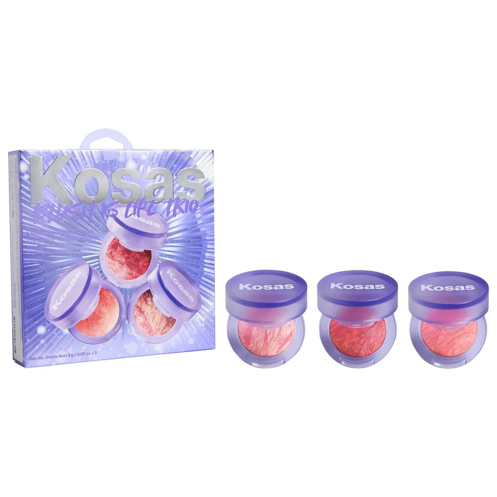 KOSAS blush is life trio set