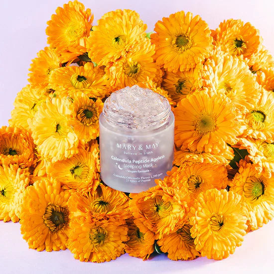 [Mary&May] Calendula Peptide Ageless Sleeping Mask 110g