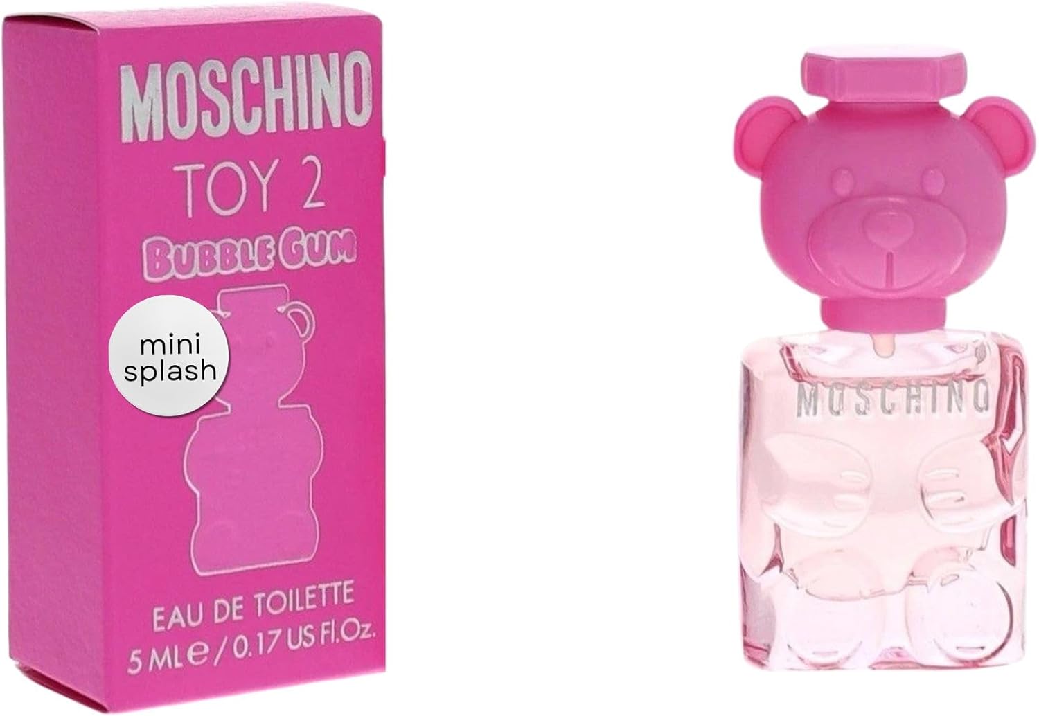 Moschino Toy 2 Bubble Gum Eau De Miniature  Perfume For Women-5 ML