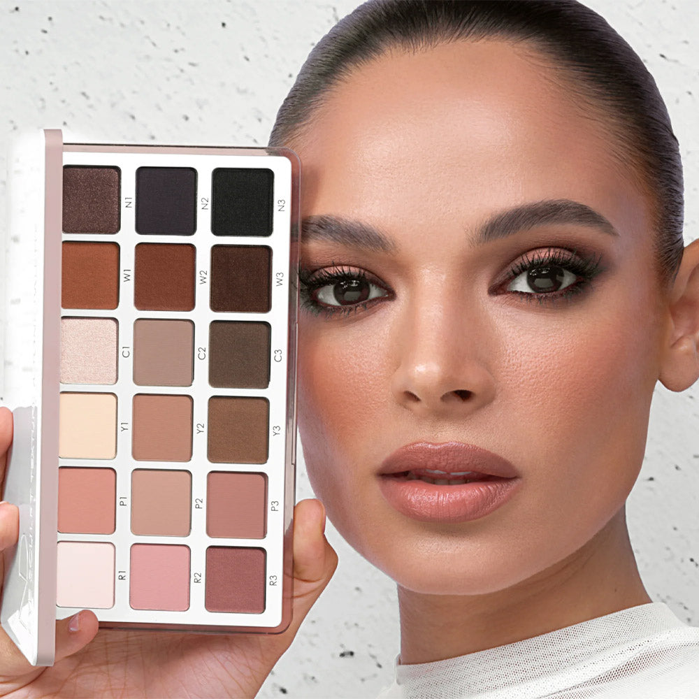 Natasha Denona EYE SCULPT TEXTURE AND TONE EYESHADOW PALETTE (SOFT)