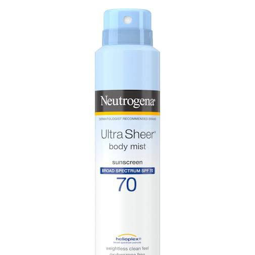 Nuetrogena Ultra Body Shimmer Sunscreen-141g