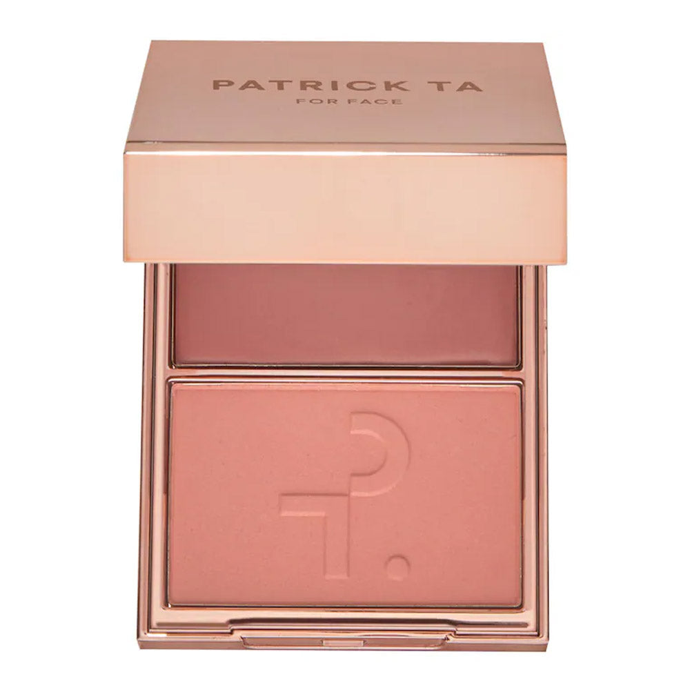 PATRICK TA  Major Headlines Double-Take Crème & Powder Blush Duo