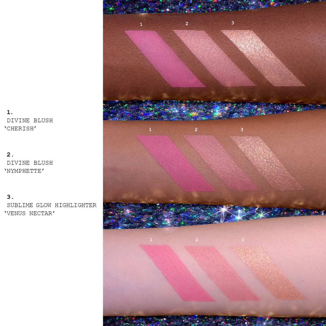 Pat McGrath Labs Divine Blush/Glow Trio:-AMBER ALLURE