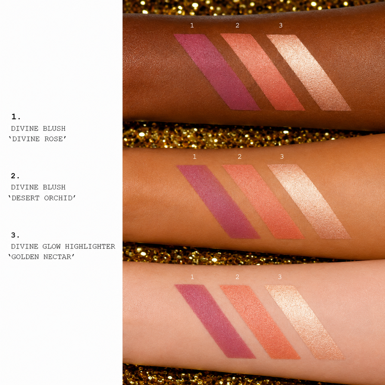 Pat McGrath Labs Divine Blush/Glow Trio:-GALATIC SUN