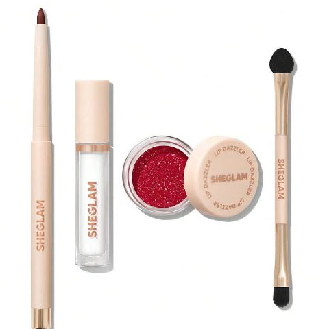 Sheglam glitter lipstick
Sheglam sequin lipstick
Sheglam glitter lipstick