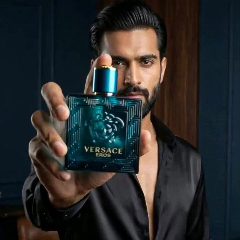 The Versace EROS Homme Eau De Miniature Perfume For Men-10 ML