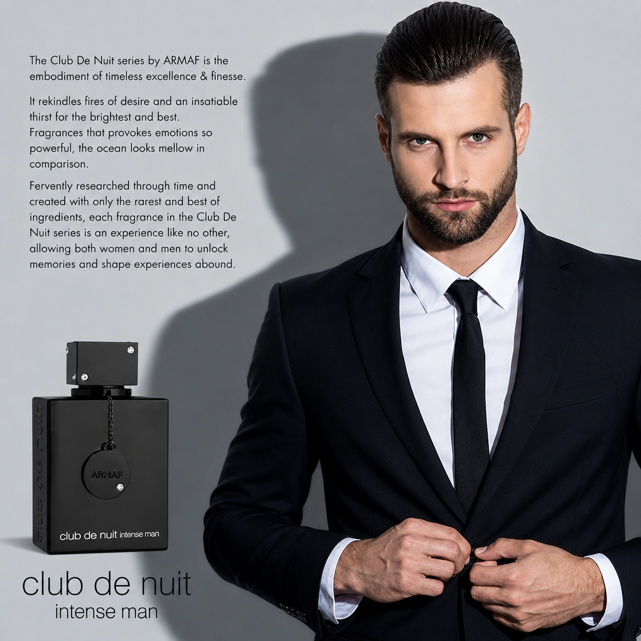Armaf Club De Nuit Intense Man Pure Parfum - Luxury Woody Spicy Scent for Men
