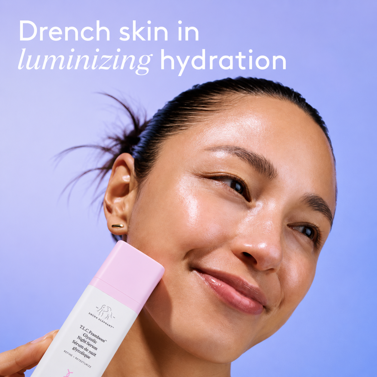 Drunk Elephant T.L.C. Framboos Glycolic Serum - Exfoliating AHA Serum - Clean Clinical Skincare