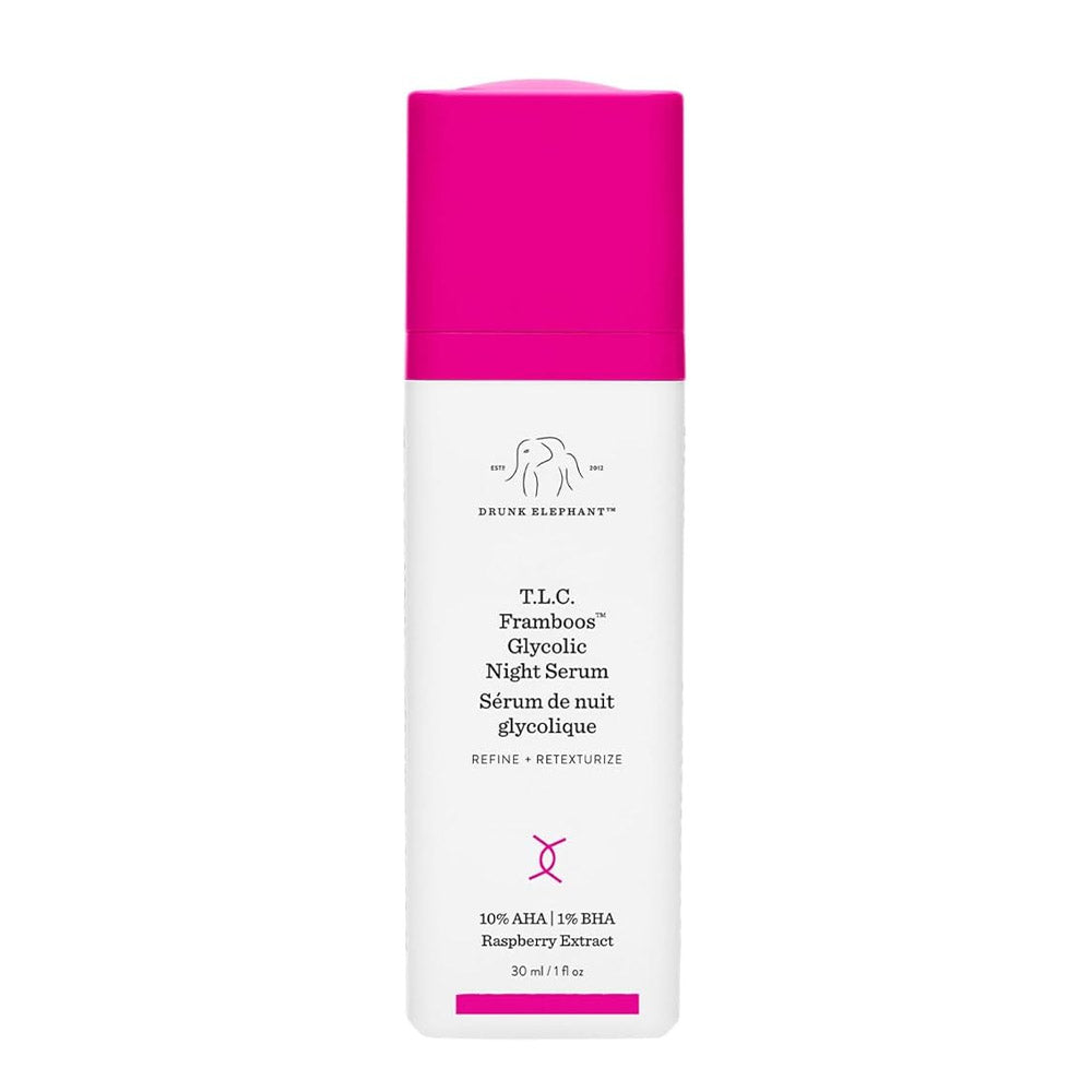 Drunk Elephant T.L.C. Framboos Glycolic Serum - Exfoliating AHA Serum - Clean Clinical Skincare