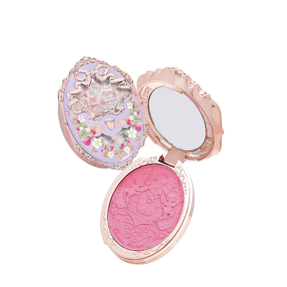 Flower Knows - Strawberry Rococo Embossed Blush Berry merry