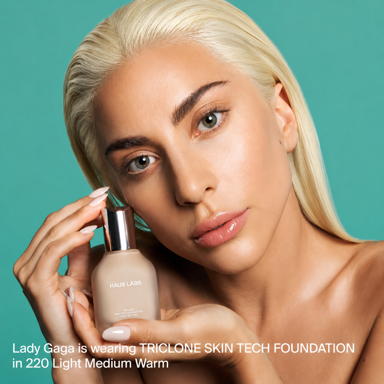 HausLabs  By Lady Gaga Triclone Skin Tech Medium Coverage Foundation With Fermented Arnica