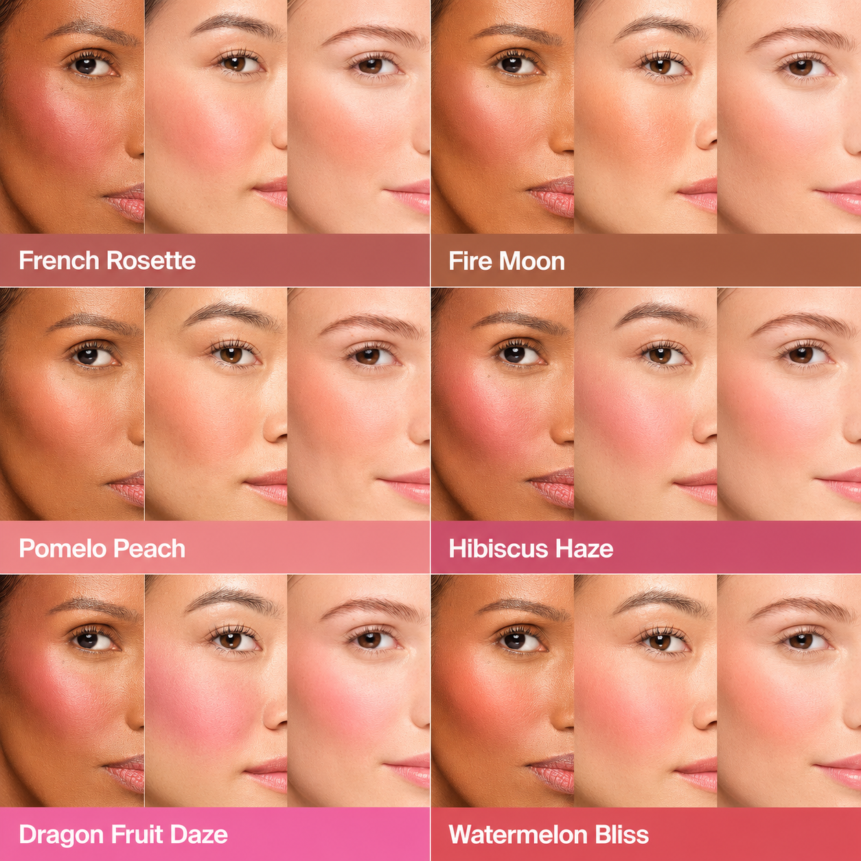 HAUS LABS Color Fuse Talc Blush Powder With Femented Arnica