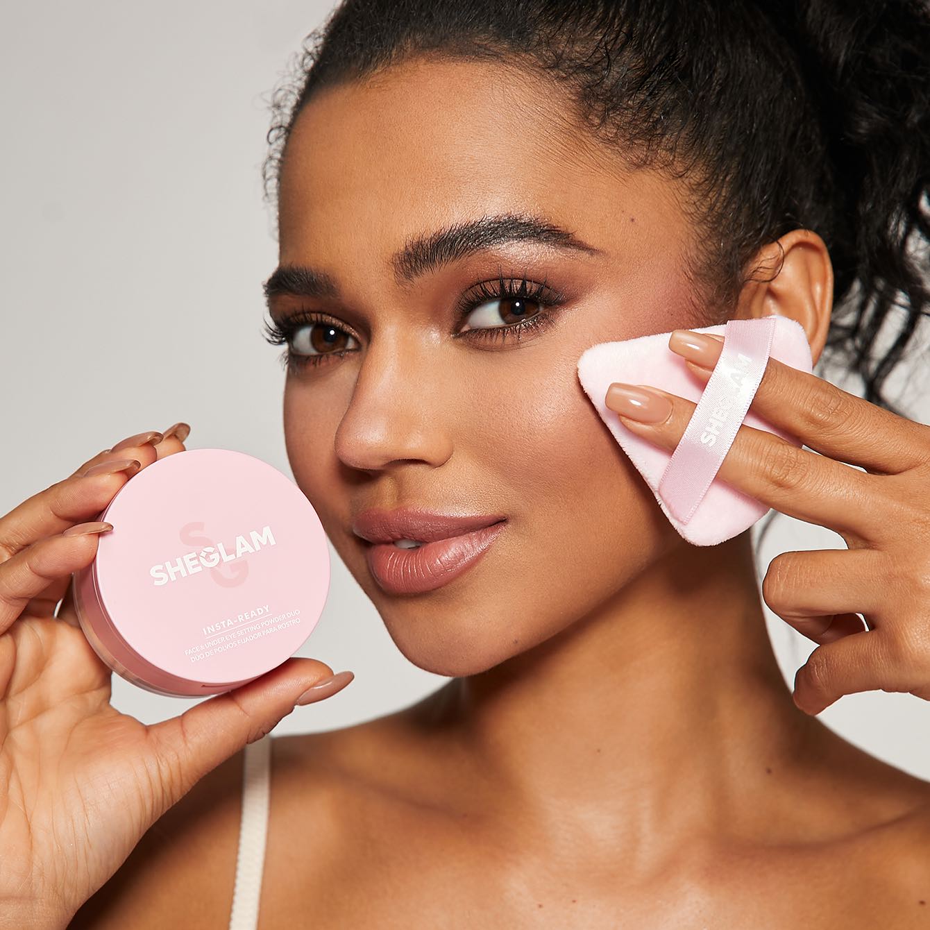 Insta-Ready Face & Under Eye Setting Powder Duo-SHADE TARO