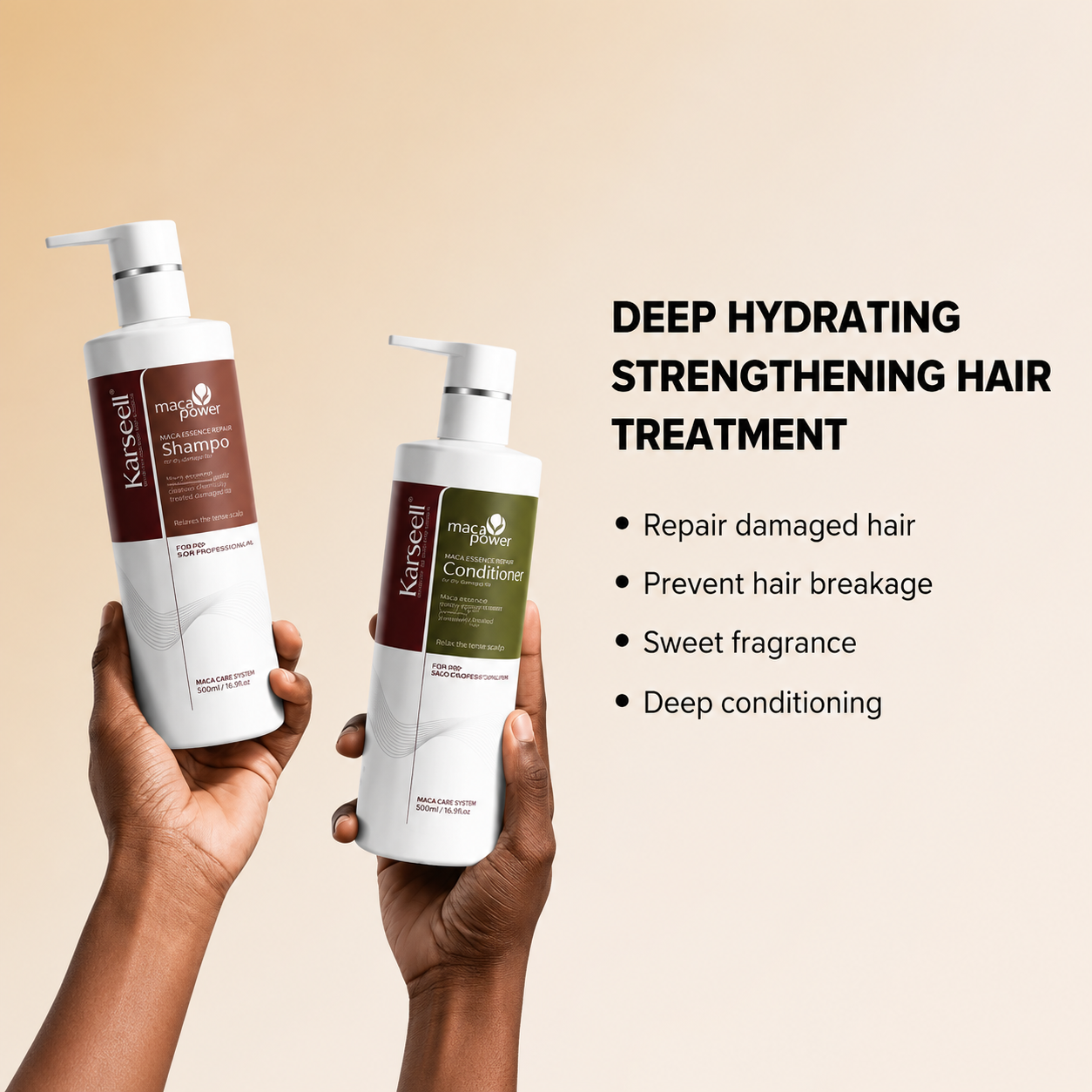 Karseell Collagen Hair Mask + Argan Oil Shampoo and Conditioner
