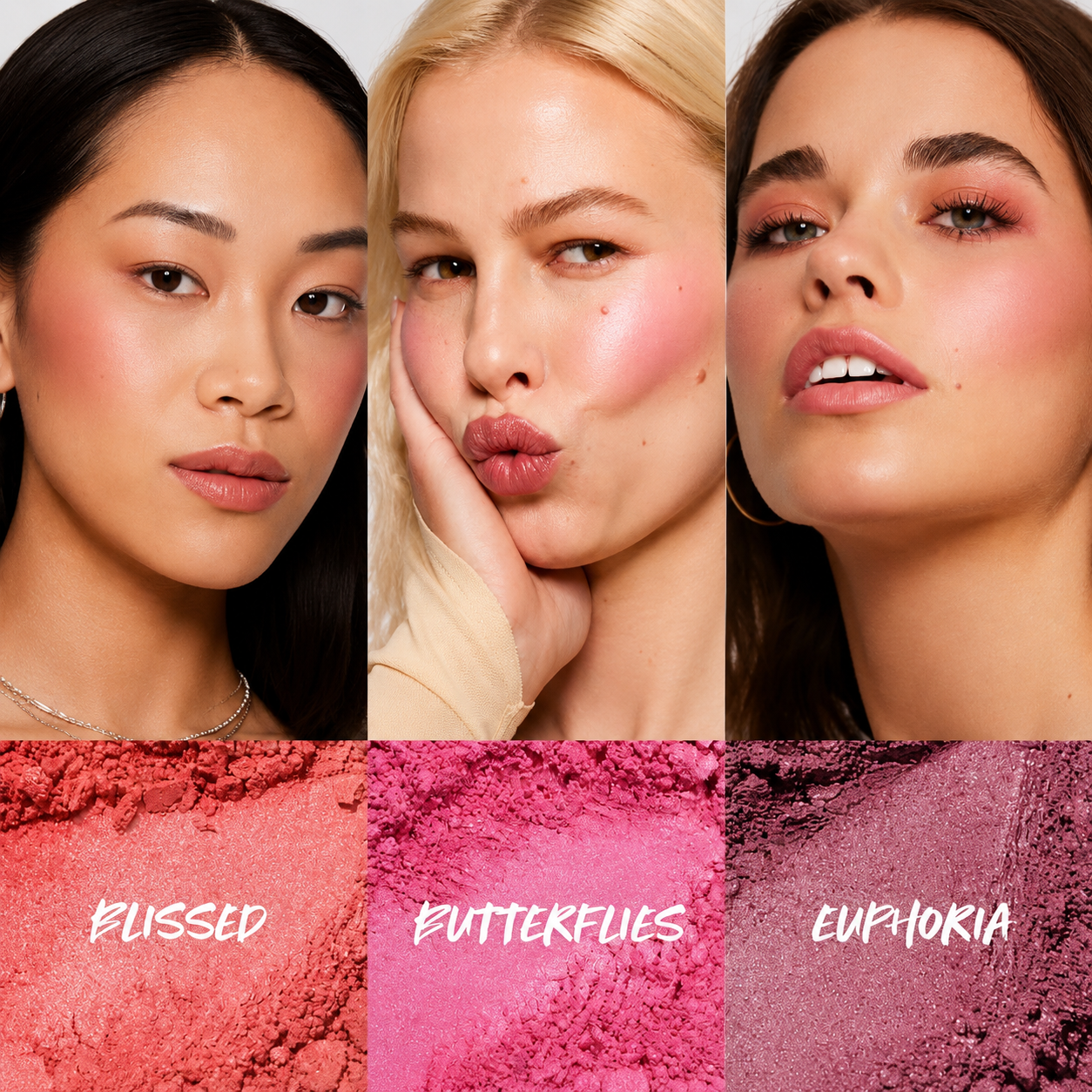 KOSAS blush is life trio set