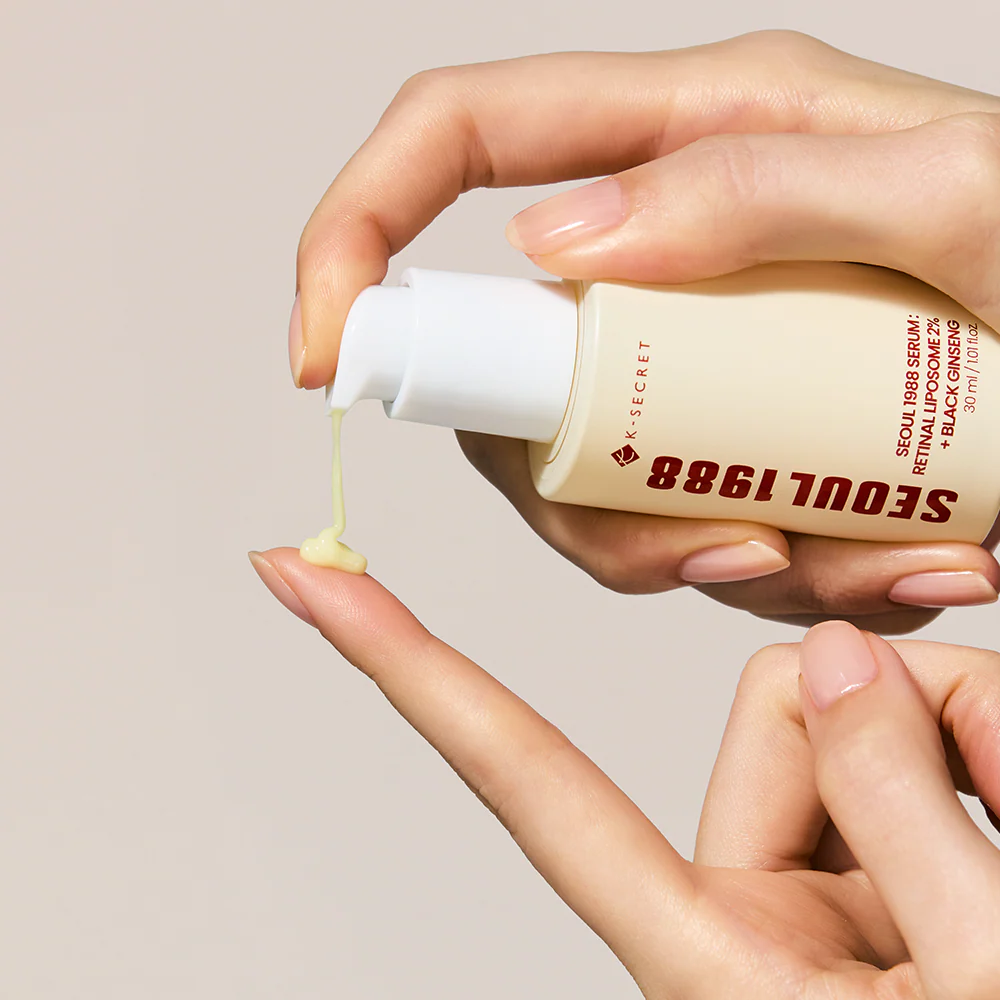 KSECRET - SEOUL 1988 Serum : Retinal Liposome 2% + Black Ginseng 30ML