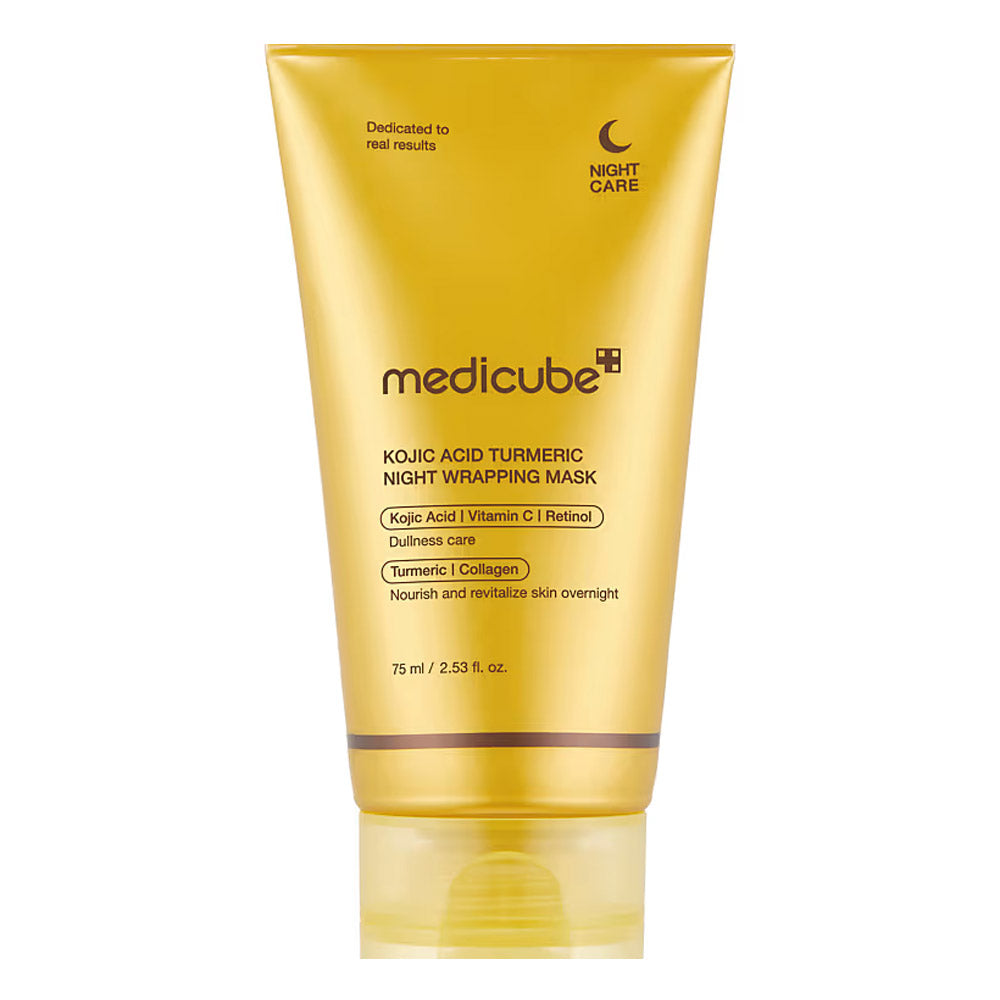 medicube Kojic Acid Turmeric Overnight Wrapping Peel Off Mask