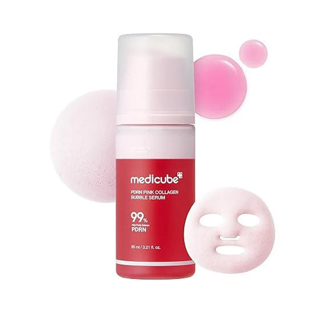 Medicube PDRN Pink Collagen Bubble Serum 95 ML