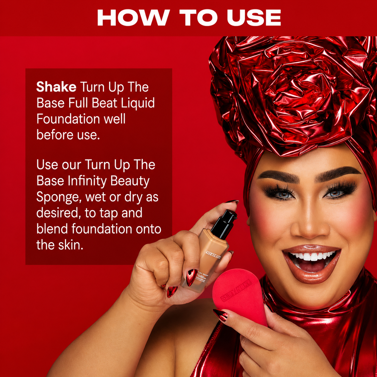 ONE/SIZE Beauty
TURN UP THE BASE Infinity Beauty Sponge