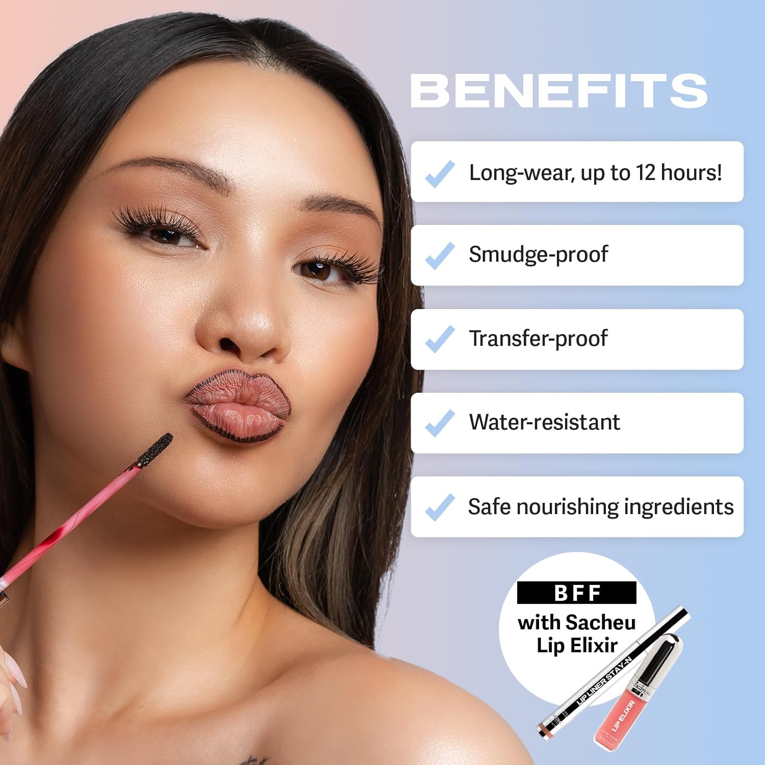 Sacheu Liner Stay N Peel Off