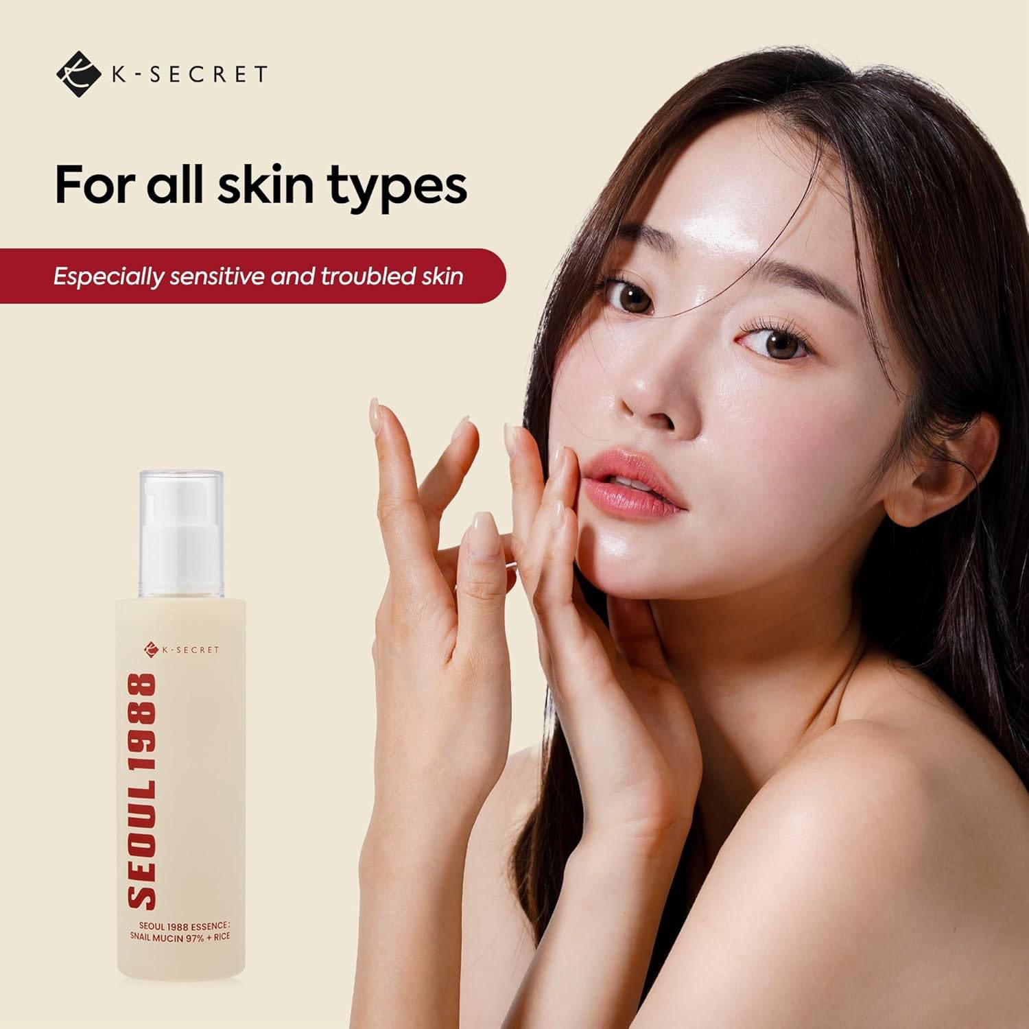 SEOUL 1988 ESSENCE : SNAIL MUCIN 97% + RICE